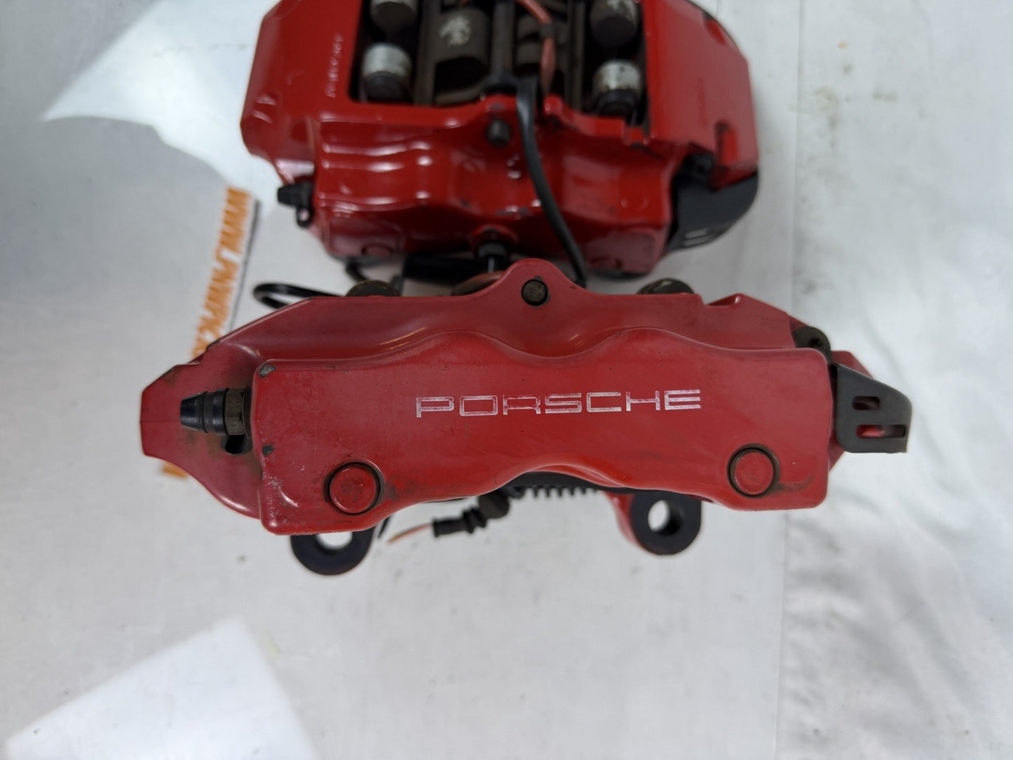 ✅ 03-10 Porsche Cayenne Turbo Brembo Rear Brake Caliper Calipers Set of 2 Pc OEM