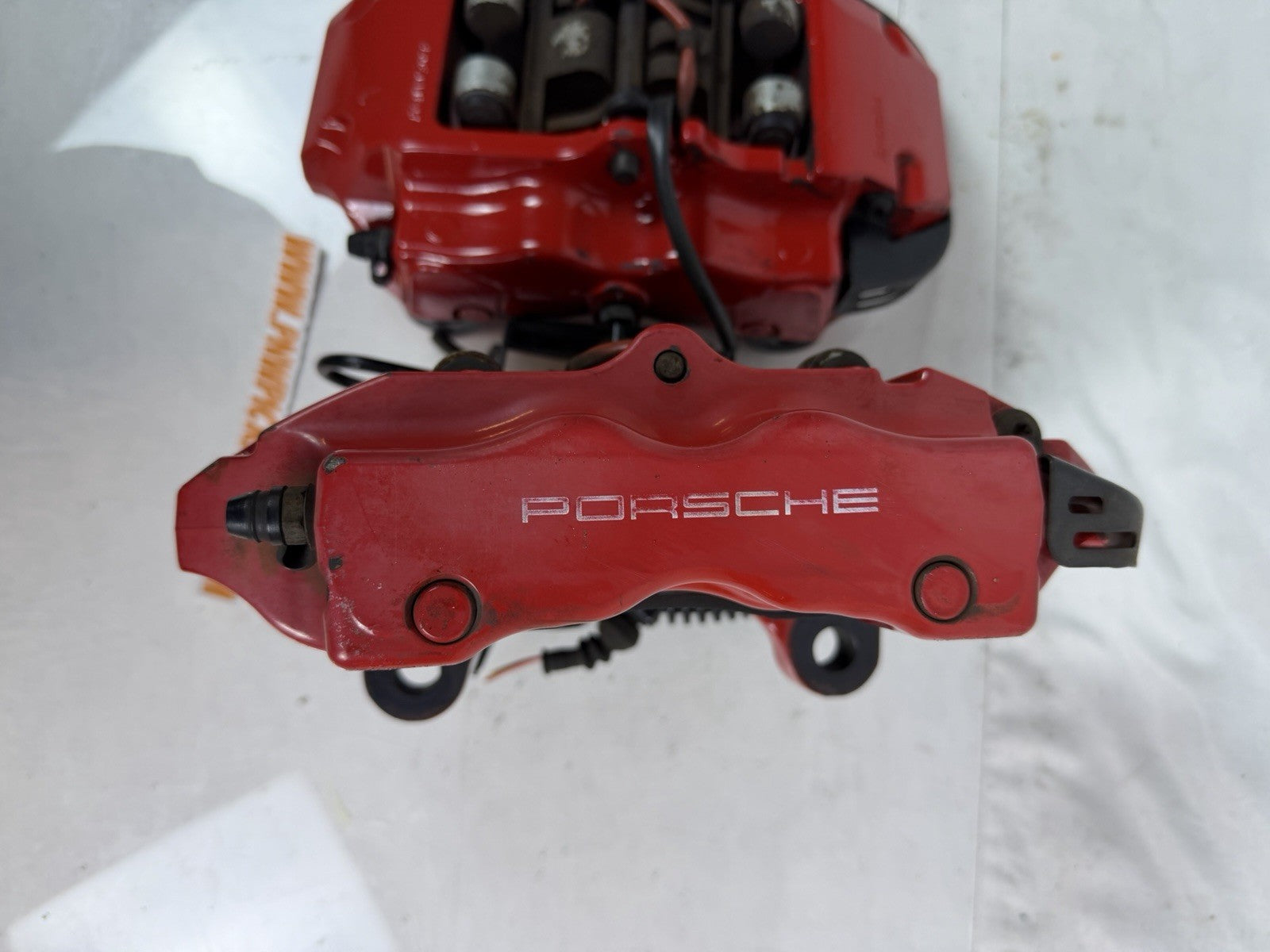 ✅ 03-10 Porsche Cayenne Turbo Brembo Rear Brake Caliper Calipers Set of 2 Pc OEM