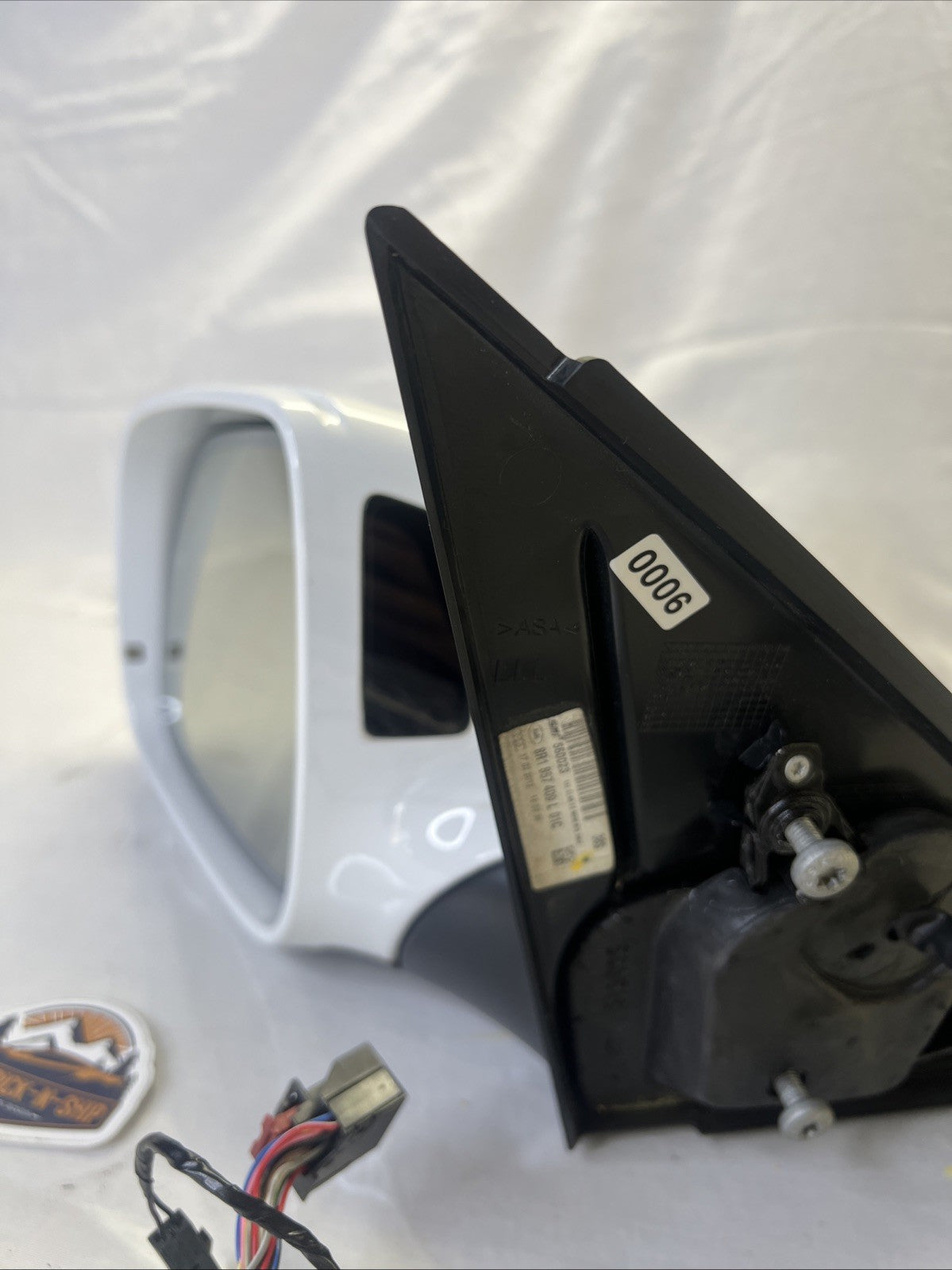 ✅2009-2015 Audi Q5 SQ5 Driver Left Side Outside Door Mirror Assembly White OEM