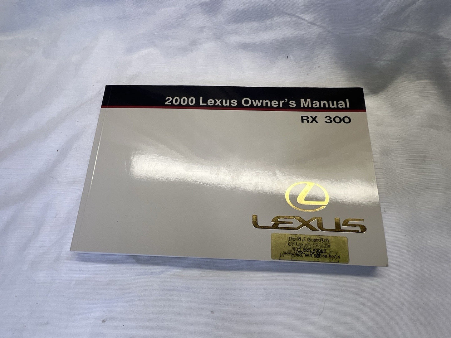 ✅ 2000 Lexus ES300 Owners Manual With Leather Case OEM