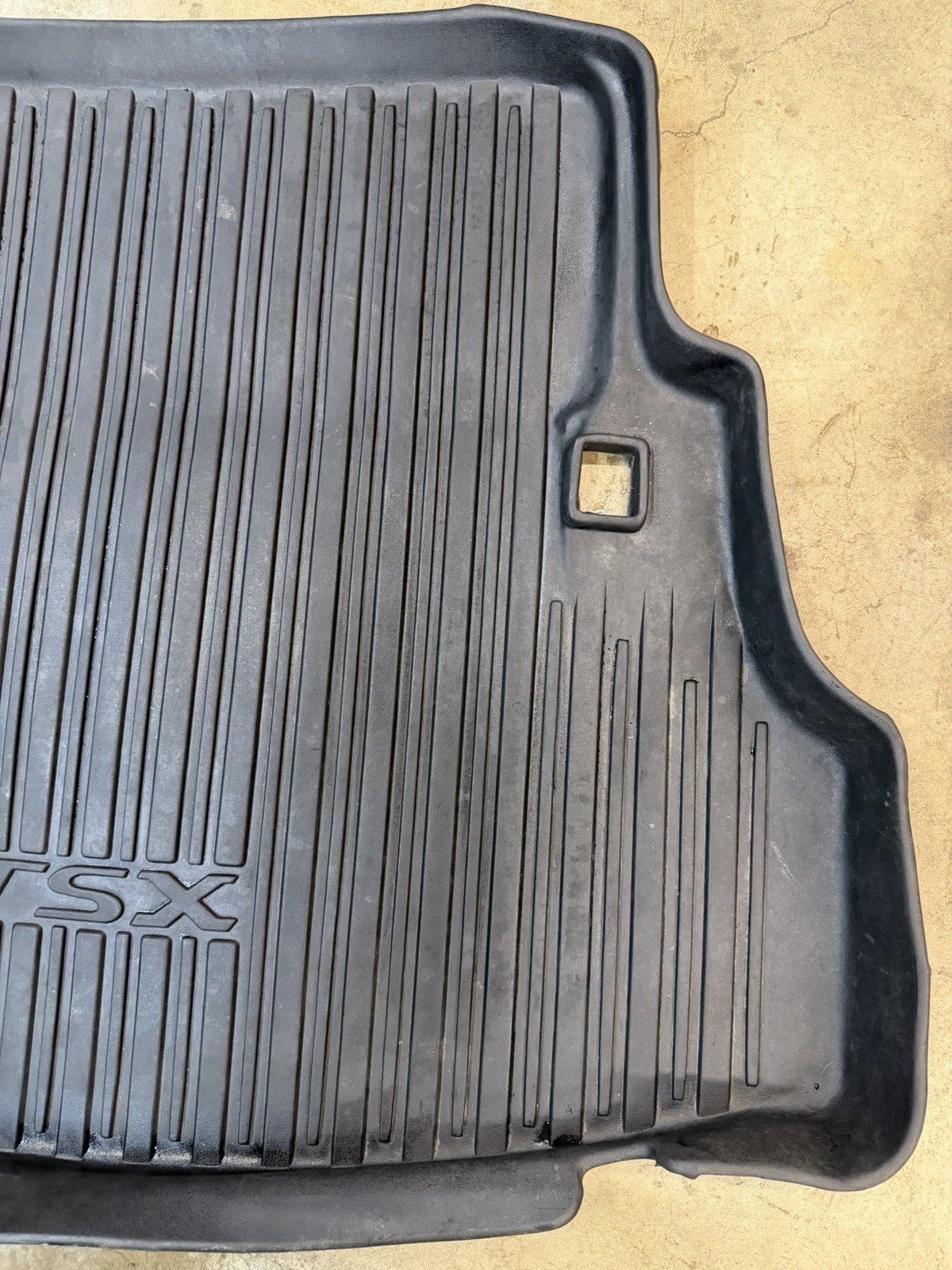 ✅ 2004-2008 ACURA TSX TRUNK LINER FLOOR MAT ALL WEATHER RUBBER CARGO LINING OEM