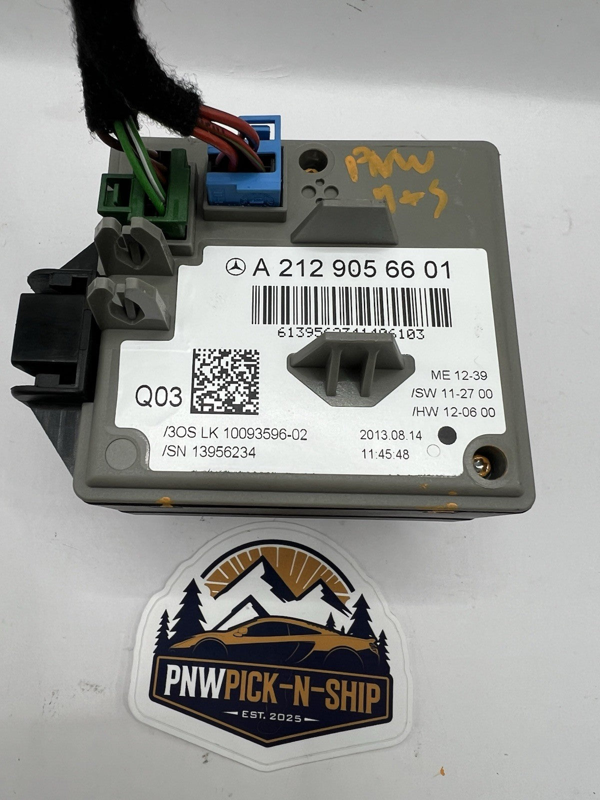 ✅ 10-16 Mercedes W212 E550 CLS550 E400 GLK Ignition Switch Module 2129056601 OEM