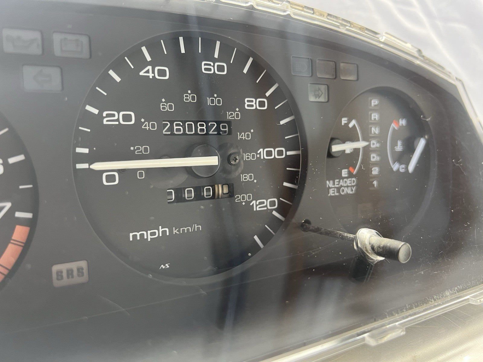 ✅ 92-95 Honda Civic EG EX A/T Auto Tachometer Instrument Gauge Cluster 260K OEM