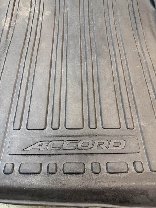 ✅ 03-07 Honda Accord Trunk Mat Liner Cargo Tray OEM All Weather Season Rubber