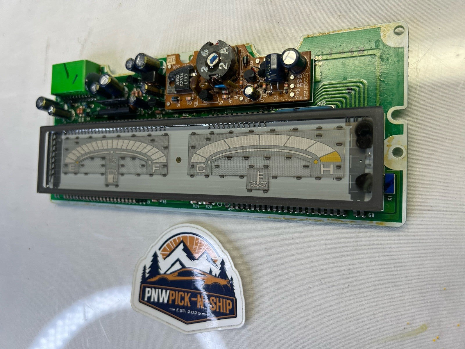 ✅ REBUILT 92-96 Honda Prelude Digital Temp Fuel Gauge Instrument  Cluster