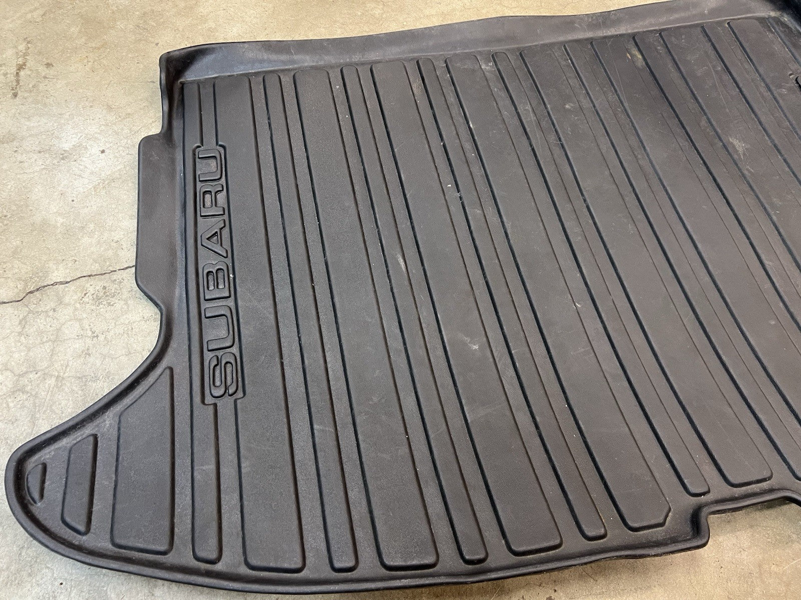 ✅08-14 SUBARU WRX STI HATCH OEM TRUNK FLOOR LINER RUBBER CARGO MAT GENUINE OEM