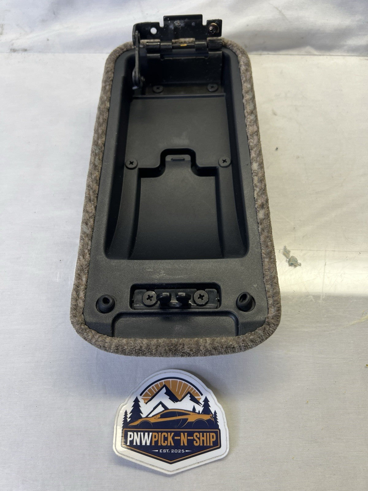 ✅ 1996-2000 Honda Civic Center Console Lid Cover Armrest OEM Tan Taupe YR164L