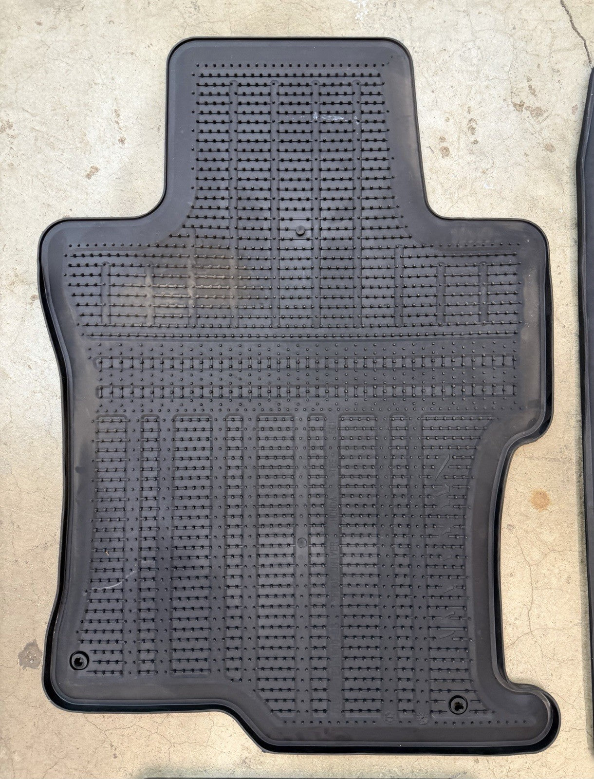 ✅ 2008-2012 Honda Accord OEM All Weather Floor Mat All Season Rubber Mats Sedan
