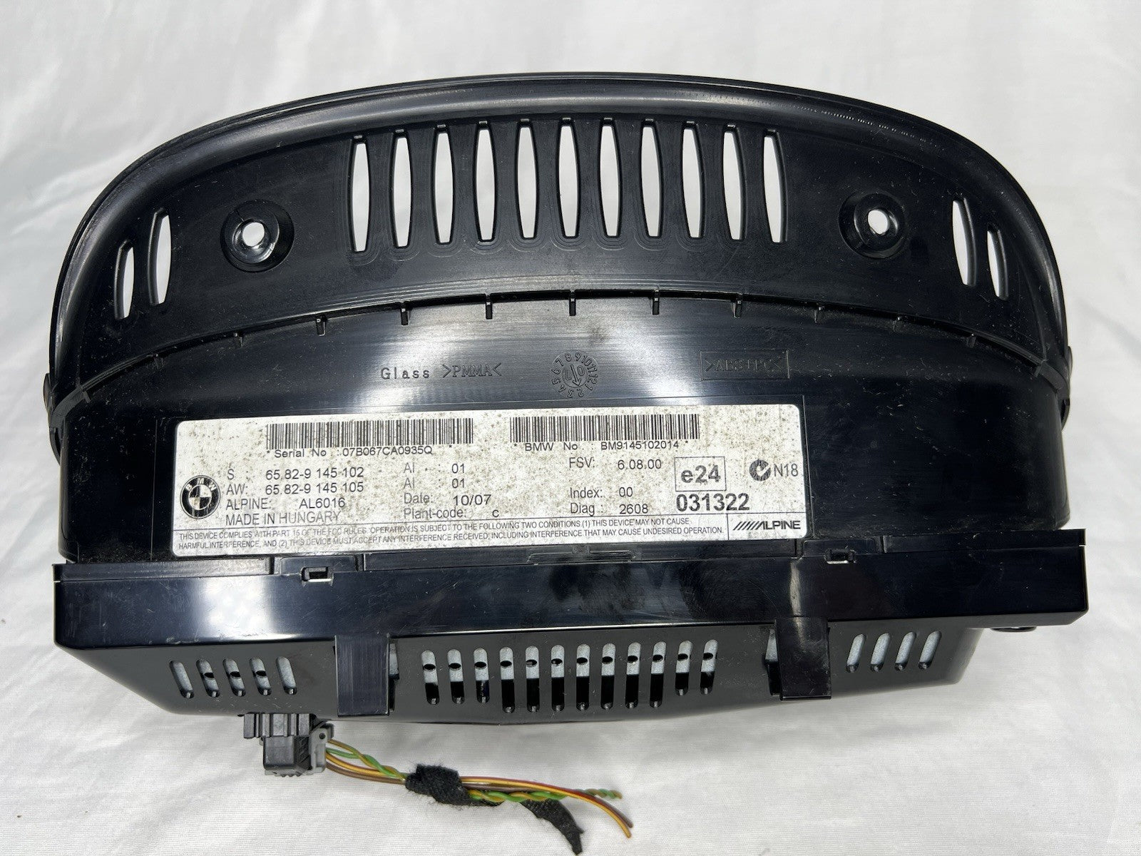 ✅ 06-08 OEM BMW E60 E92 CCC Navigation Dash Information On-Board Monitor Screen