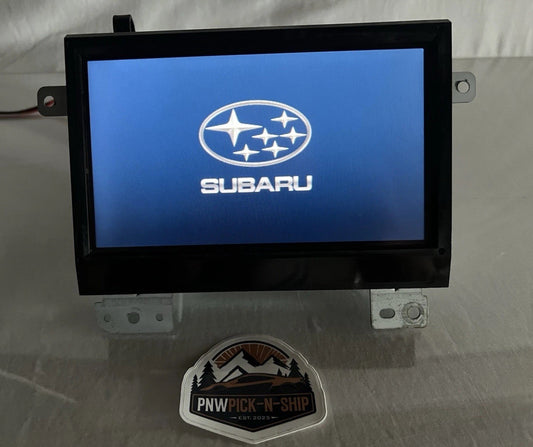 ✅ 2007-13 SUBARU TRIBECA KENWOOD SCREEN TV NAVIGATION 86281XA00A Display GPS LCD