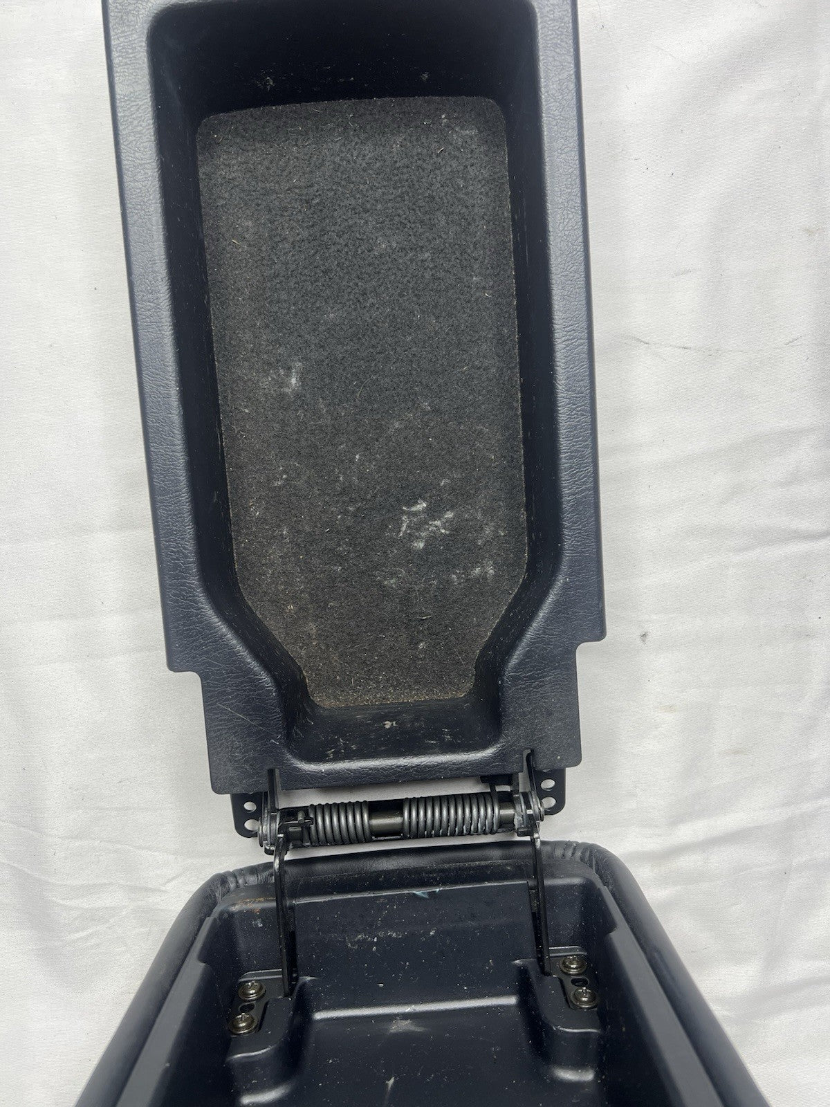 ✅1997-2001 Lexus ES300 Center Console Black Leather Armrest Lid Storage Bin OEM