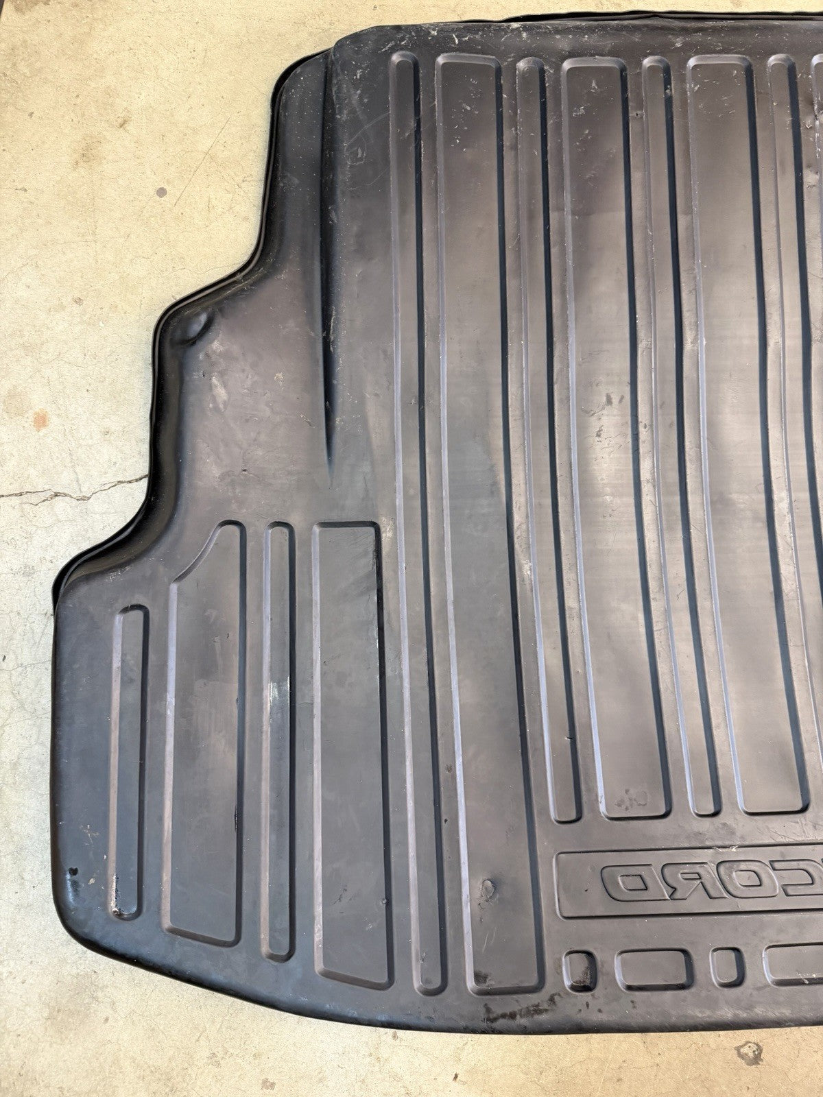 ✅ 03-07 Honda Accord Trunk Mat Liner Cargo Tray OEM All Weather Season Rubber