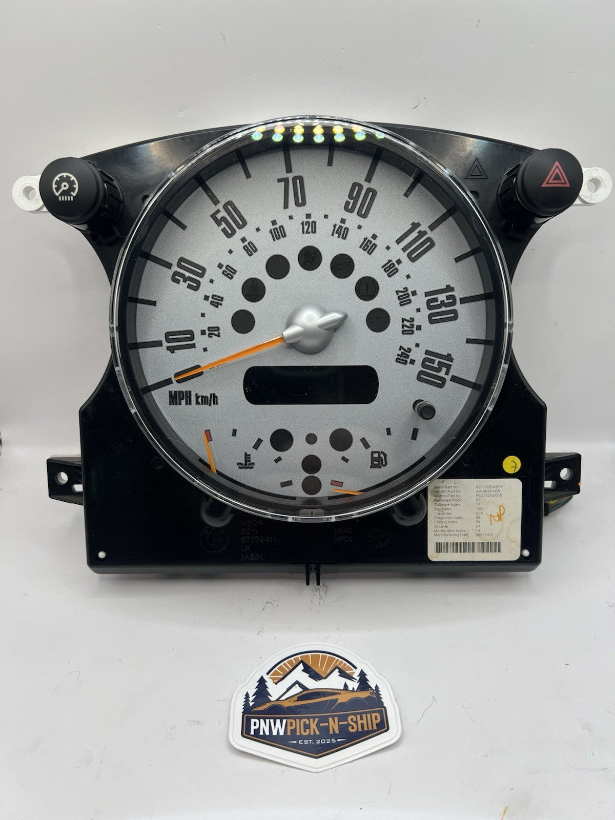 ✅ 2002-2008 MINI COOPER Speedometer Instrument Cluster  173K Miles 62116924913