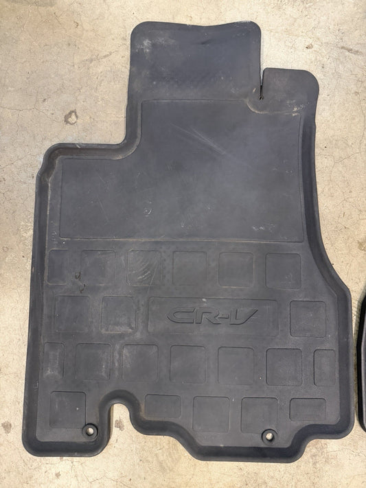 ✅ 02-06 Honda CR-V All Weather Rubber Floor Mats FRONT MATS ONLY RD4 RD5 OEM