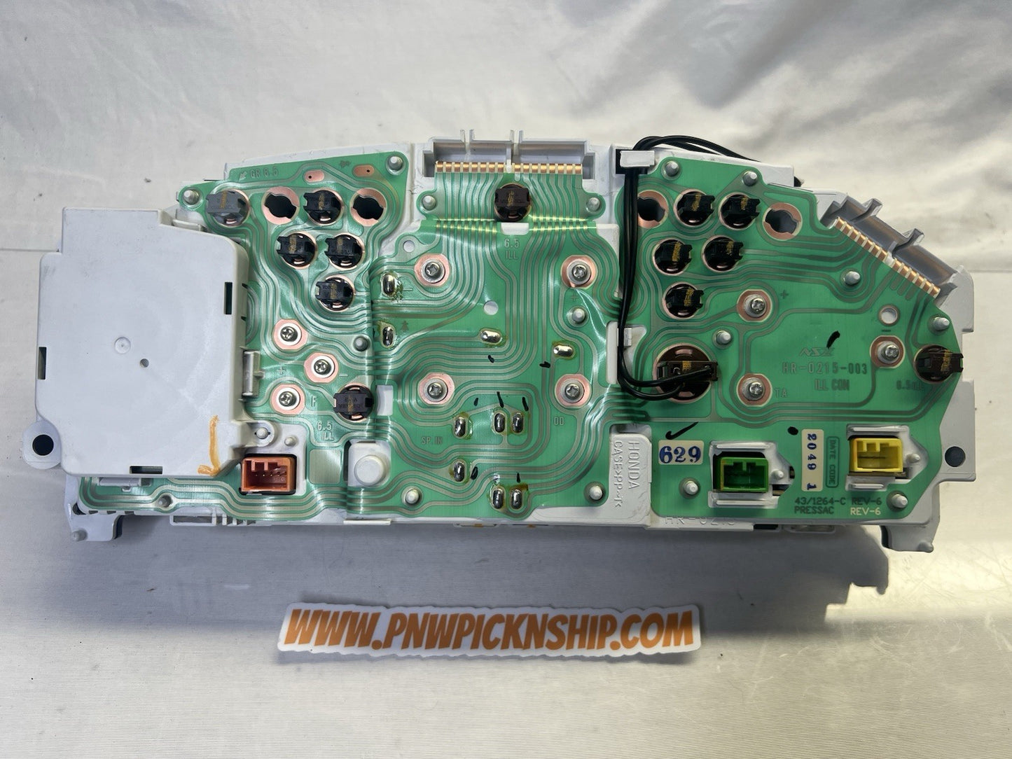 ✅ 96-00 Honda Civic LX DX Automatic Gauge Cluster 244K Speedo Speedometer OEM EK