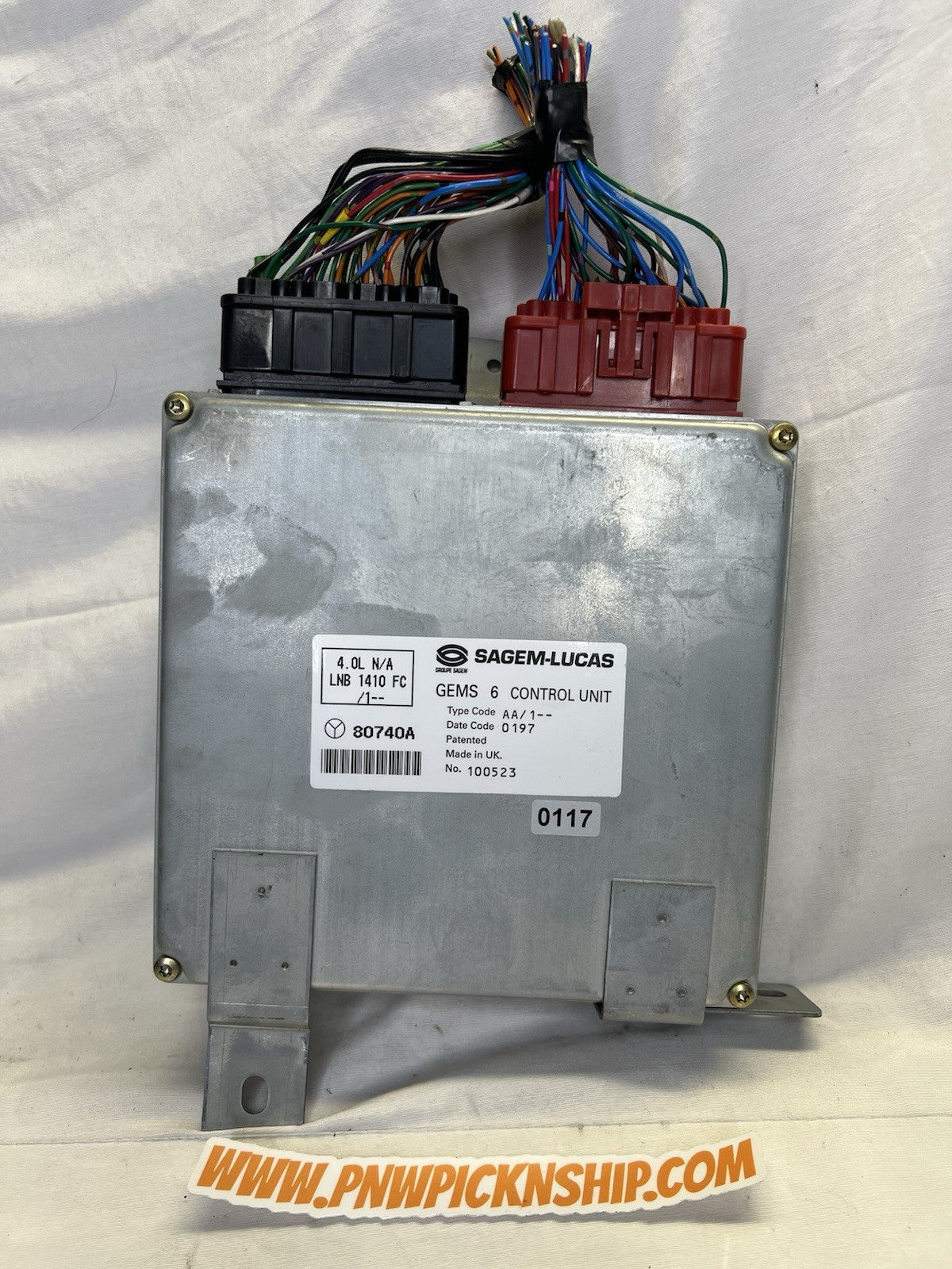 ✅ 1995 - 1997 Jaguar Vanden Plas Engine Control Module ECM ECU LNB1410FC OEM
