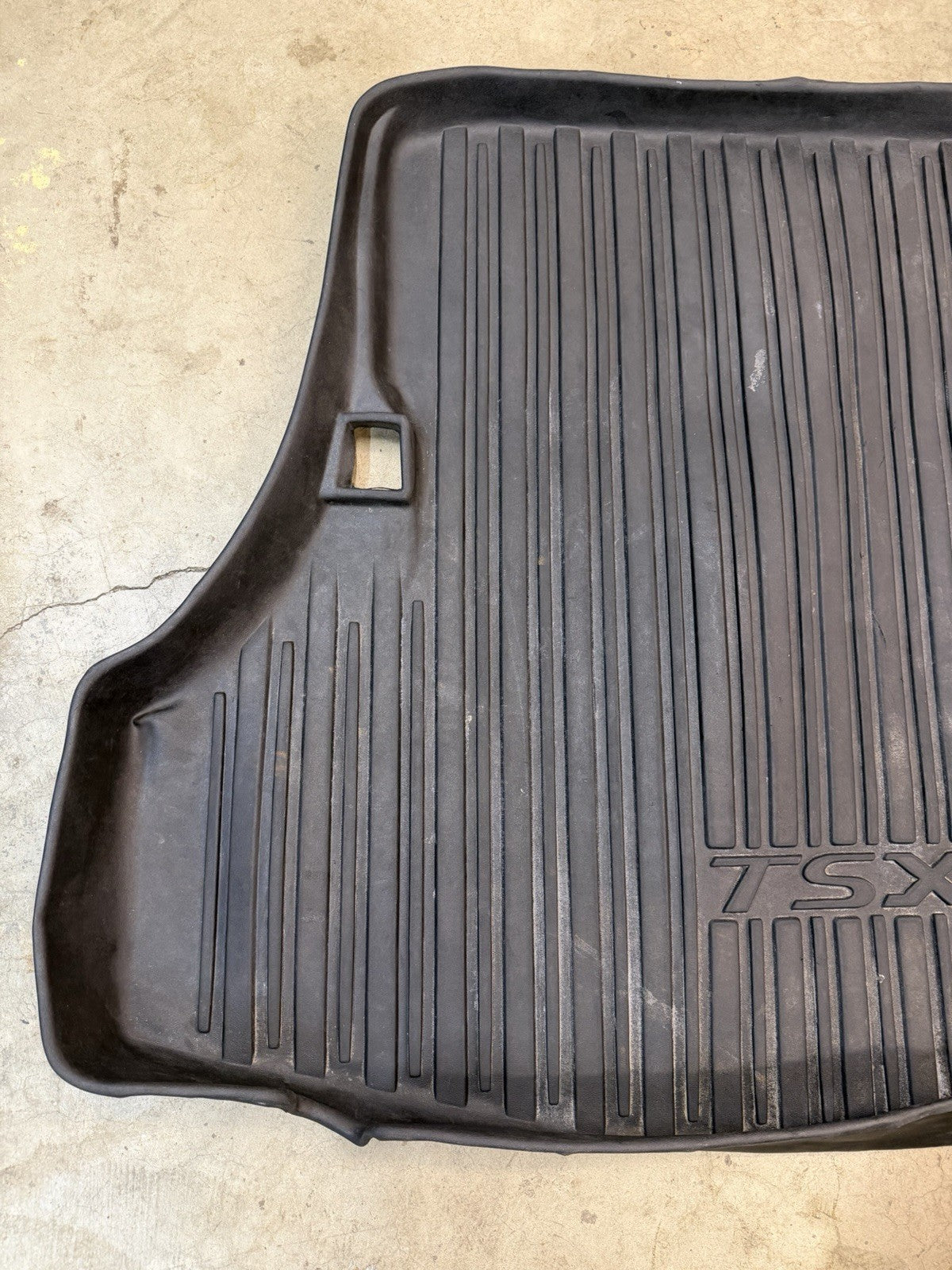 ✅ 2004-2008 ACURA TSX TRUNK LINER FLOOR MAT ALL WEATHER RUBBER CARGO LINING OEM