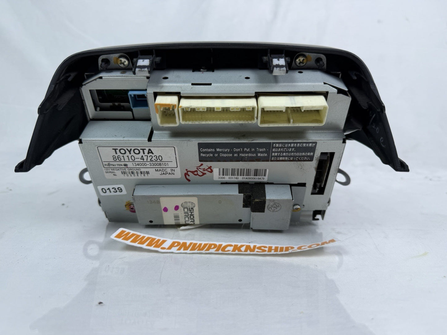 ✅ 2006-09 TOYOTA PRIUS MFD INFORMATION DISPLAY SCREEN 86110-47230 TESTED OEM