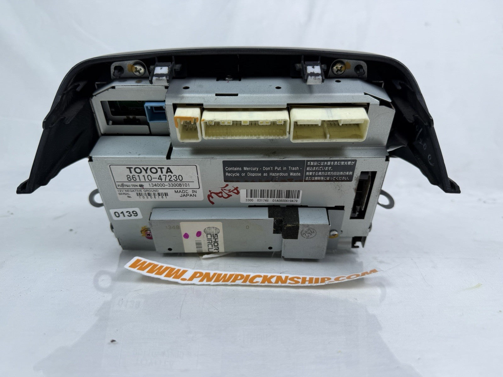 ✅ 2006-09 TOYOTA PRIUS MFD INFORMATION DISPLAY SCREEN 86110-47230 TESTED OEM