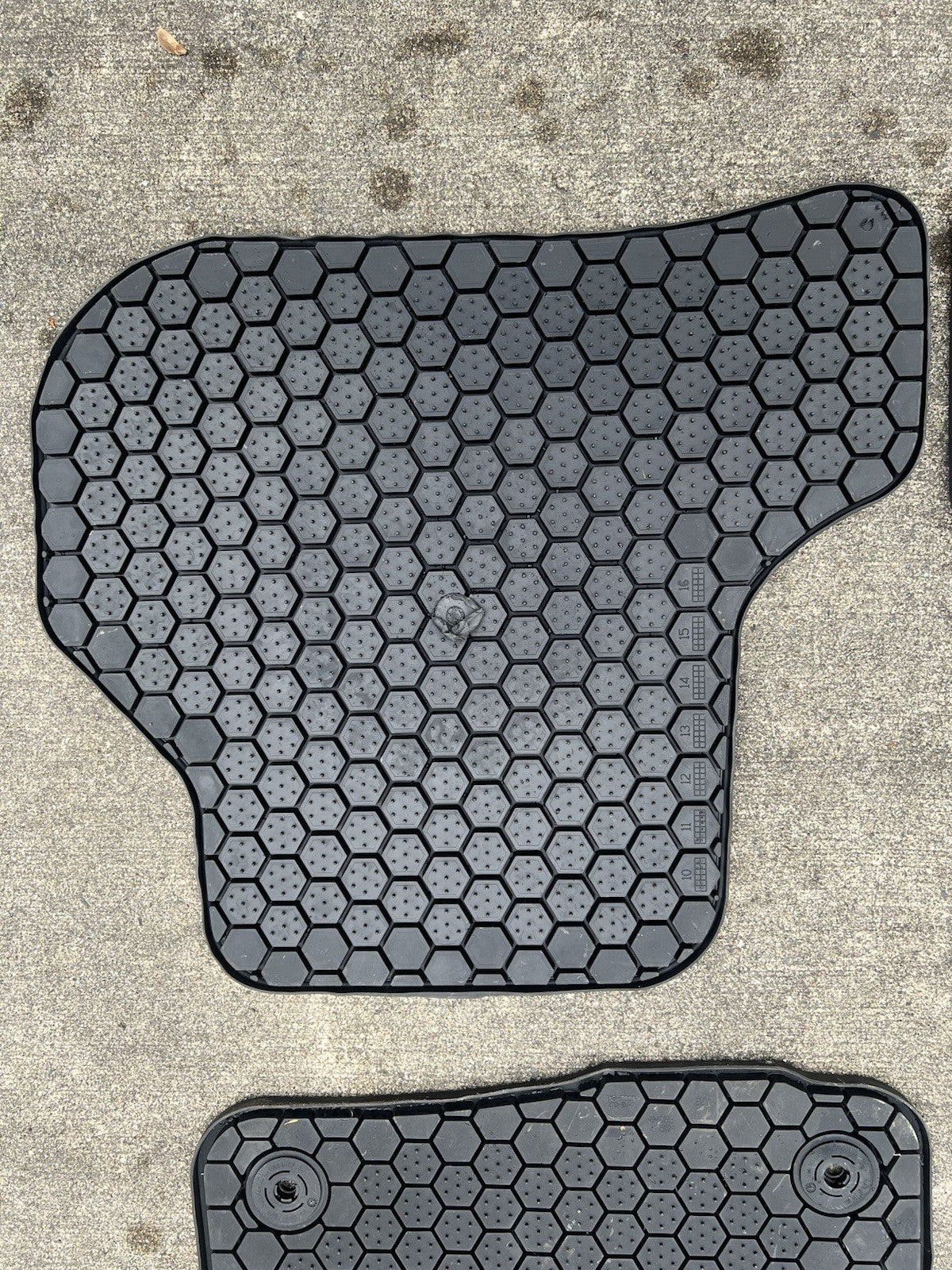 ✅ 10-14 VOLKSWAGEN GOLF GTI OEM RUBBER ALL WEATHER STOCK FLOOR MATS FRONT & REAR