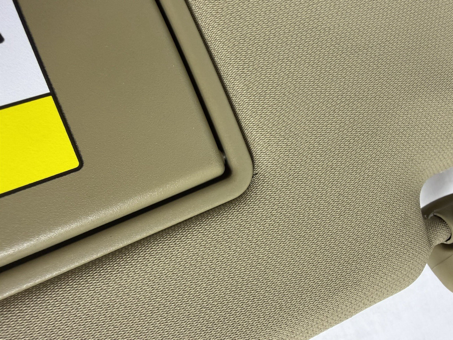 ✅2007 - 2011 Honda CRV OEM Sun Visor set Pair LH RH Tan Beige sunvisors No Illum