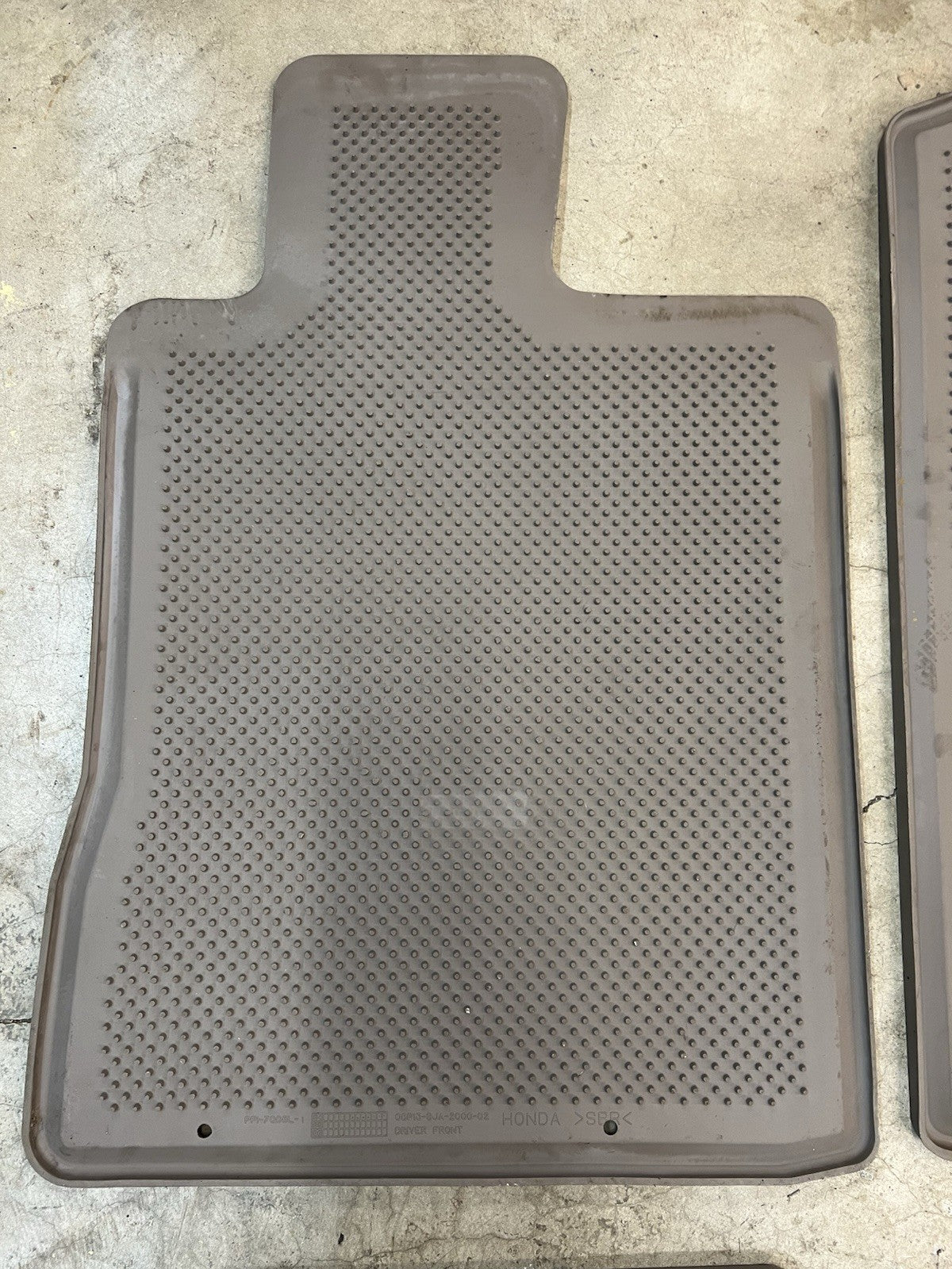 ✅05-12 ACURA RL ALL WEATHER RUBBER FLOOR MATS Gray  OEM COVERS LINER SET KB1 KB2