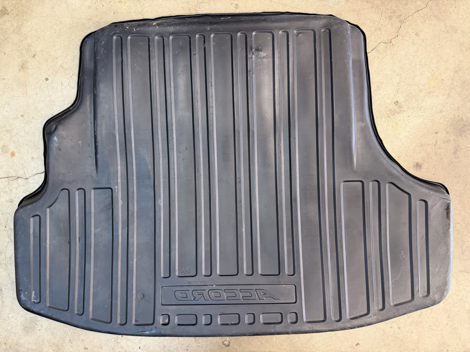 ✅ 03-07 Honda Accord Trunk Mat Liner Cargo Tray OEM All Weather Season Rubber