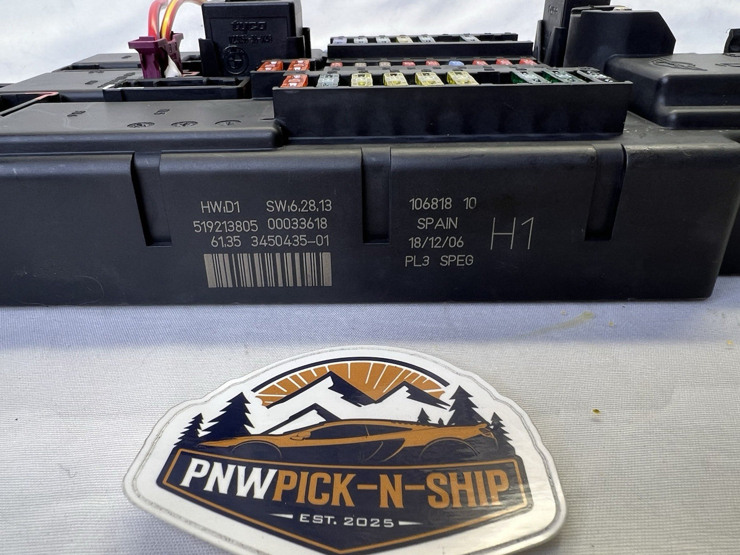 ✅ 2007-2014 Mini Cooper BCM Fuse Box Relay Body Control Module H1  3450435 JBE