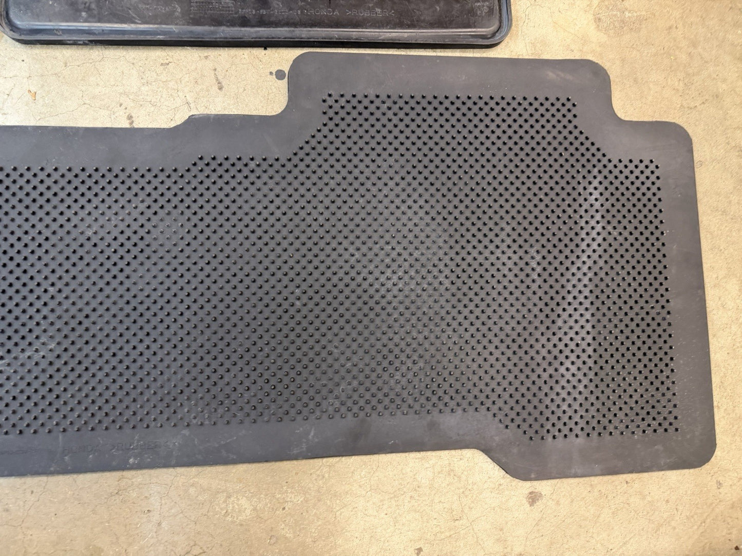 ✅ 2001-2006 Acura MDX OEM Black Rubber All Weather Floor Mats 3pc Front/2nd row