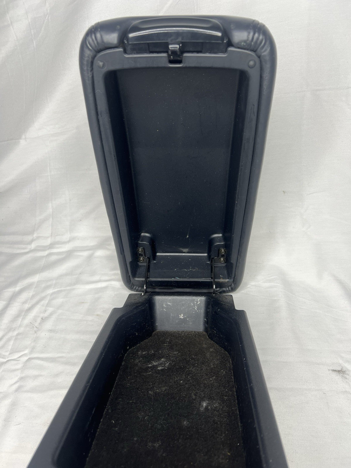 ✅1997-2001 Lexus ES300 Center Console Black Leather Armrest Lid Storage Bin OEM