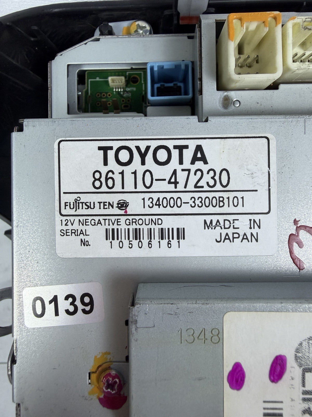 ✅ 2006-09 TOYOTA PRIUS MFD INFORMATION DISPLAY SCREEN 86110-47230 TESTED OEM