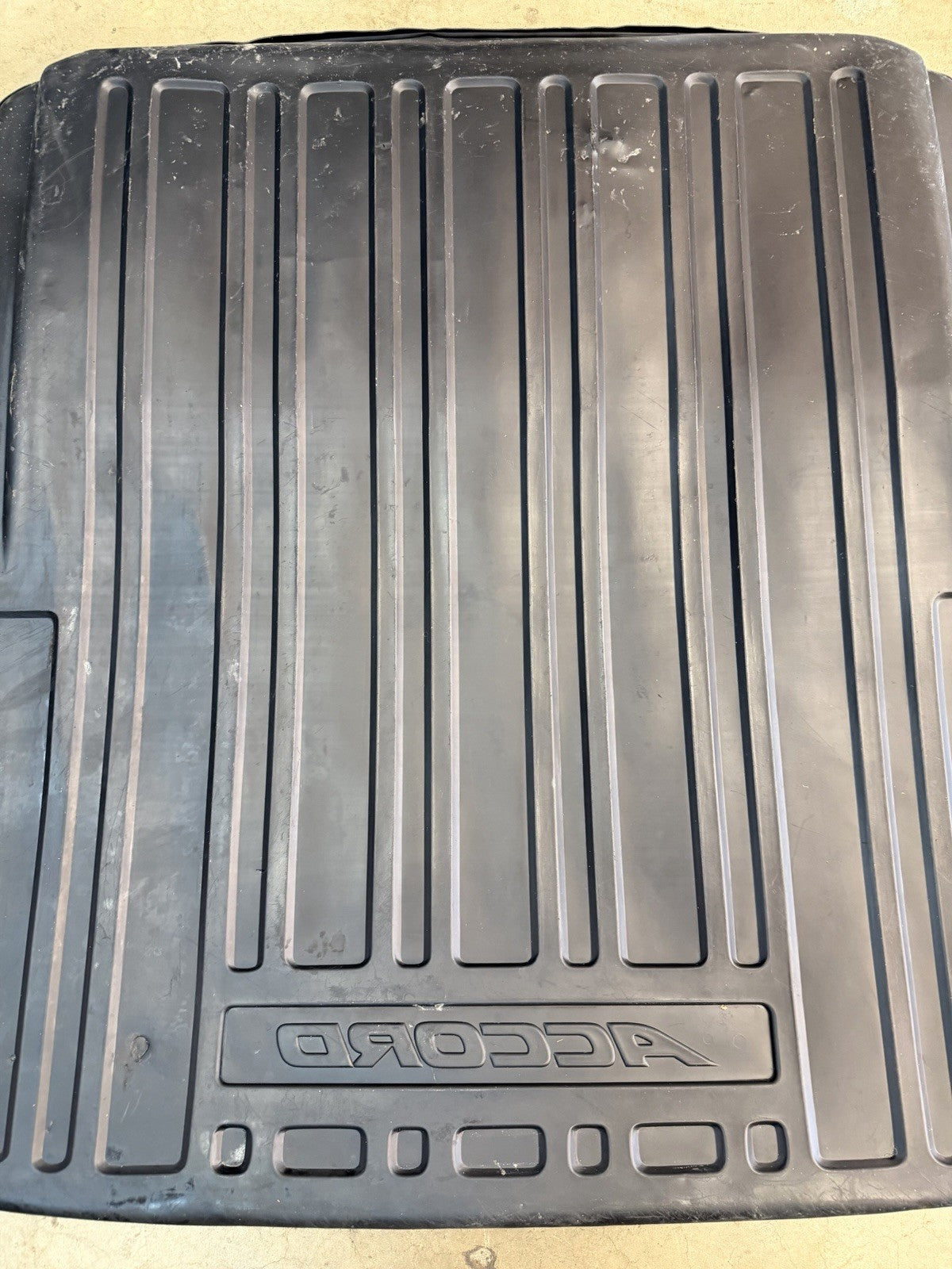 ✅ 03-07 Honda Accord Trunk Mat Liner Cargo Tray OEM All Weather Season Rubber
