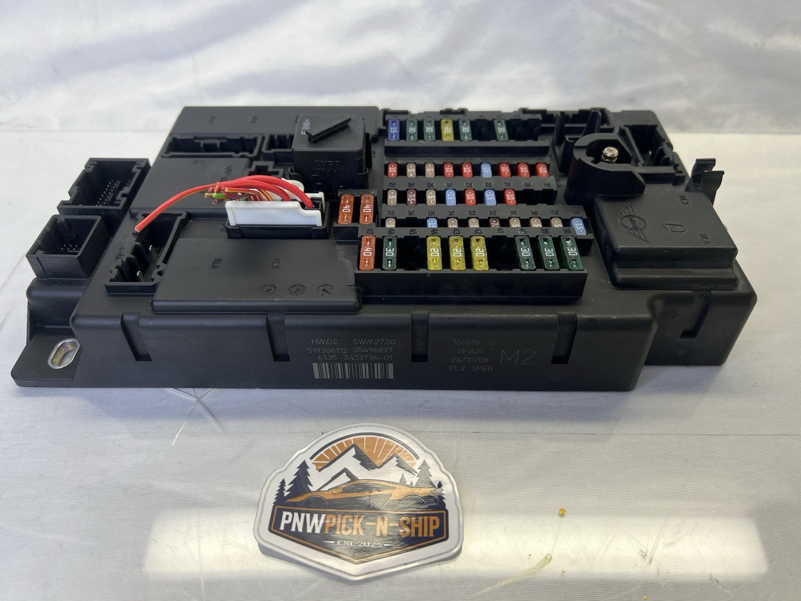 ✅ 2007-2014 Mini Cooper R55 R56 R57 R61 Body Control Fuse Box JBE 3453736 OEM