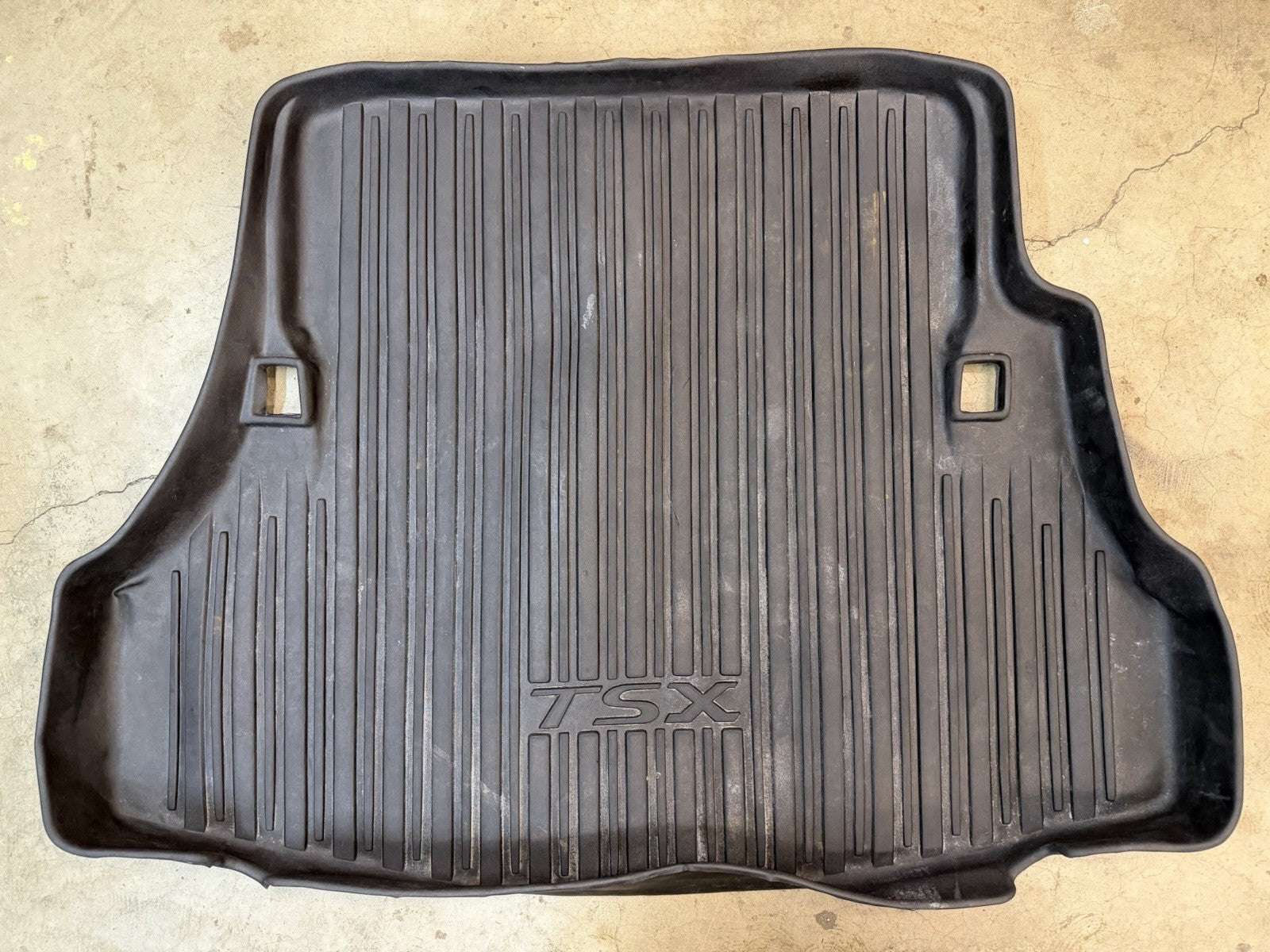 ✅ 2004-2008 ACURA TSX TRUNK LINER FLOOR MAT ALL WEATHER RUBBER CARGO LINING OEM