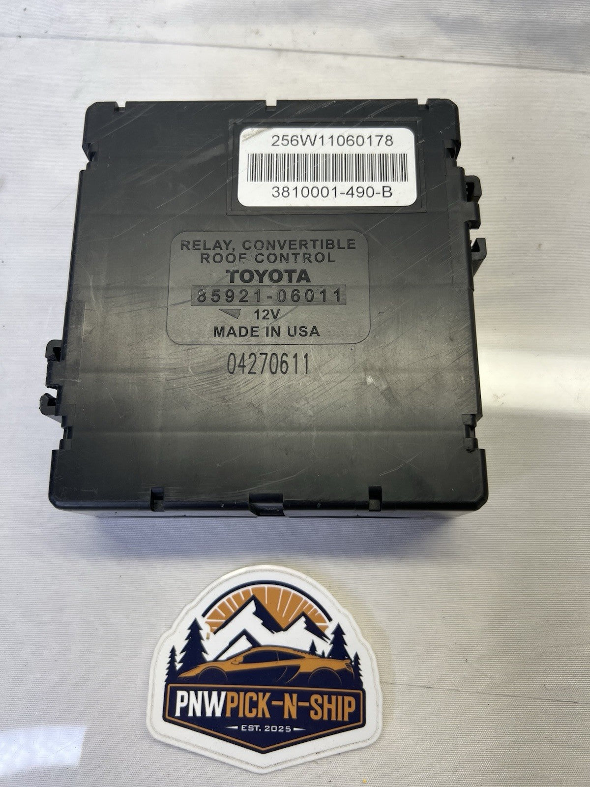 ✅ 2004–2008 Toyota Camry Solara Convertible Top Control Module OEM 85921-06011
