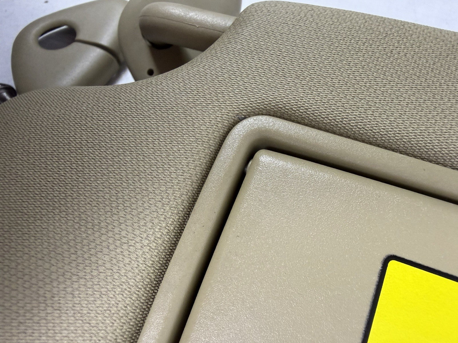 ✅2007 - 2011 Honda CRV OEM Sun Visor set Pair LH RH Tan Beige sunvisors No Illum