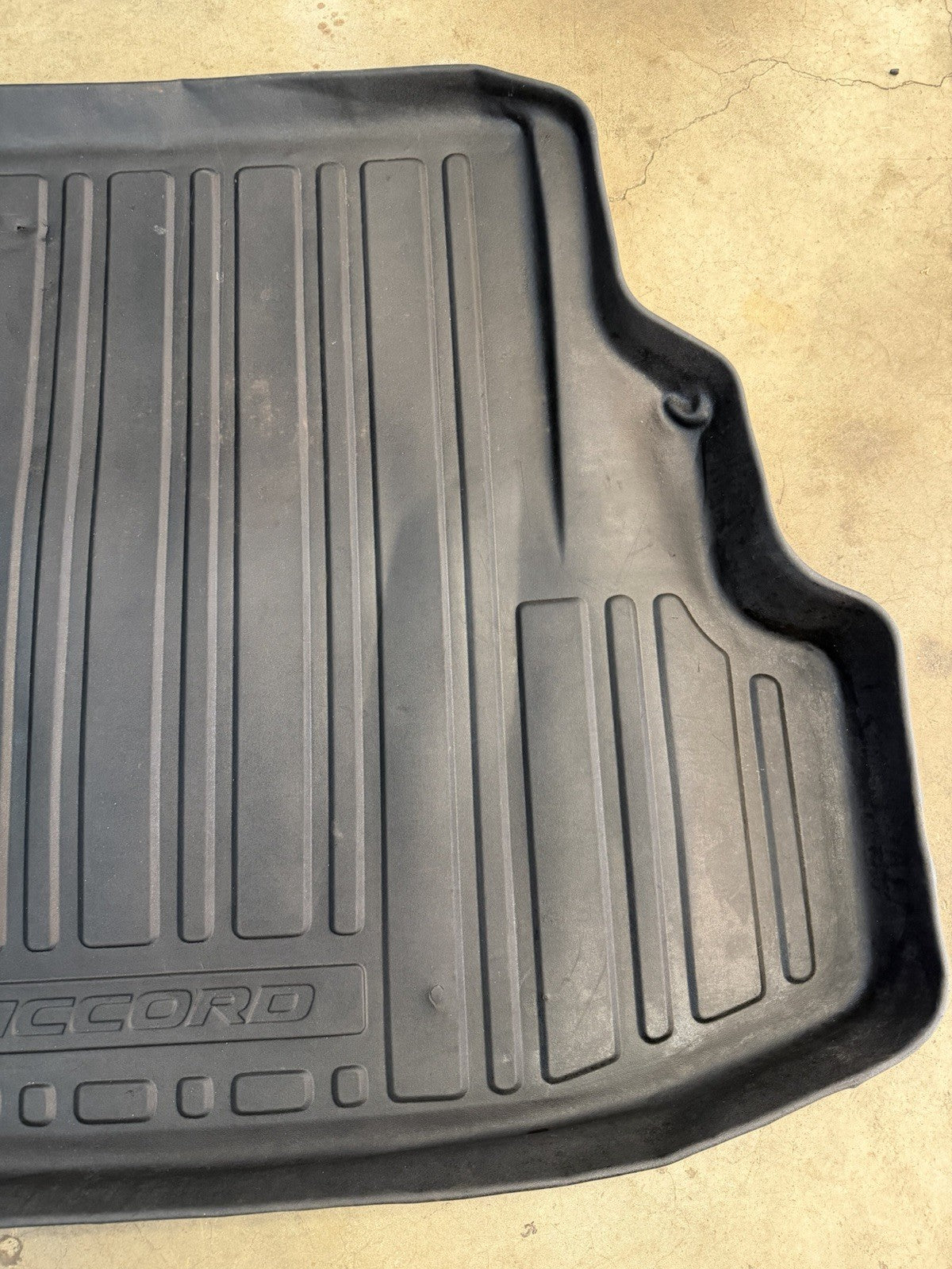 ✅ 03-07 Honda Accord Trunk Mat Liner Cargo Tray OEM All Weather Season Rubber