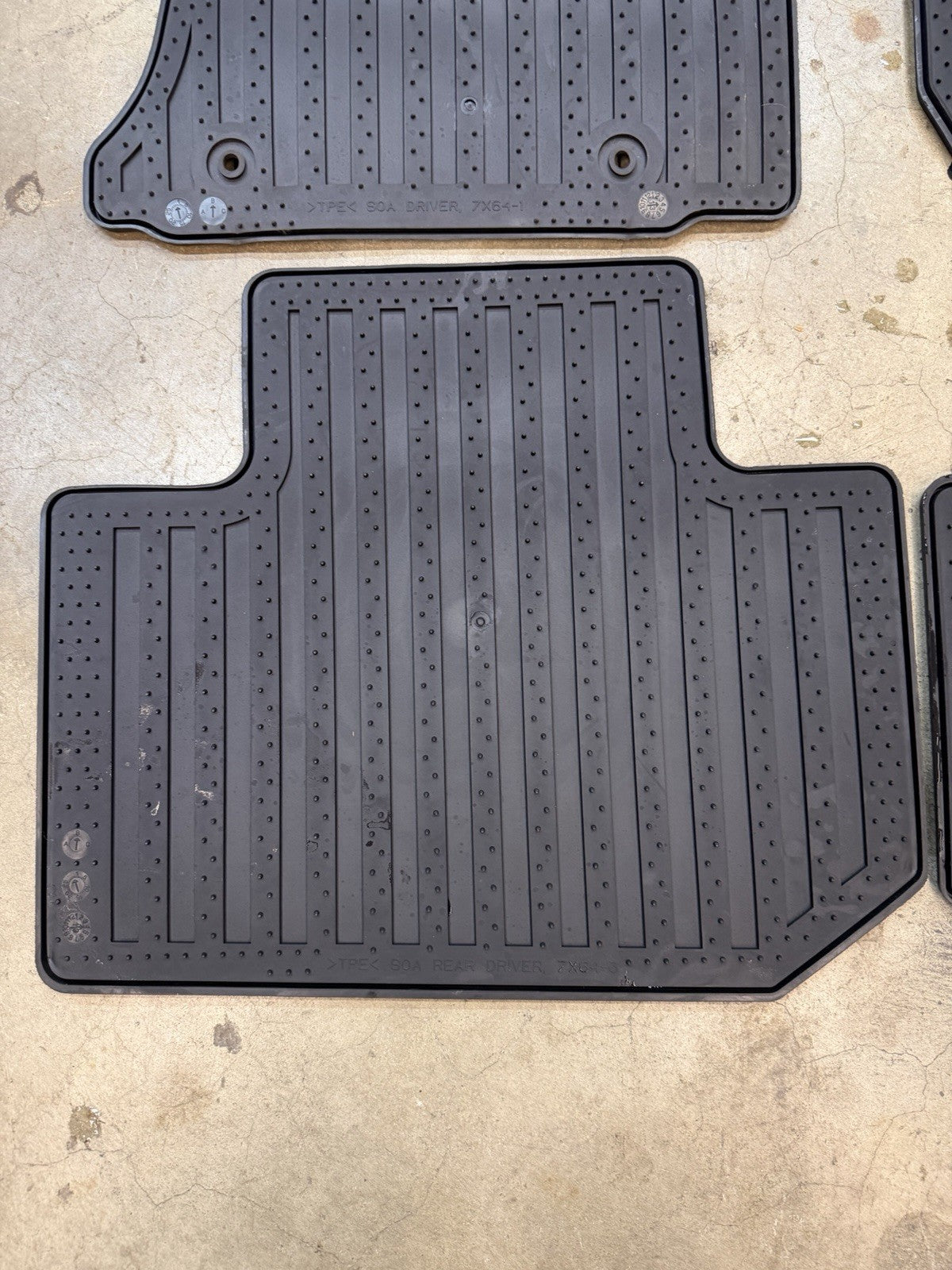 ✅ 2014-2018 Subaru Forester Black All Weather Floor Mats Set Rubber Factory OEM