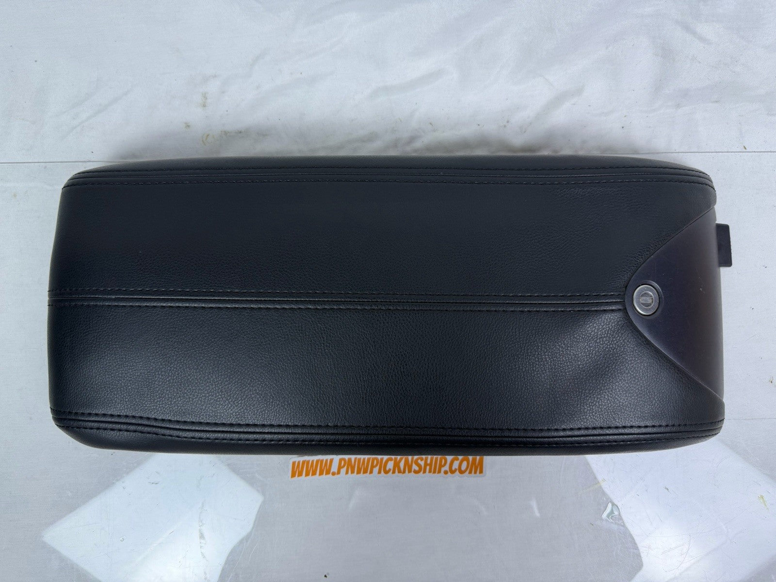 ✅ 07-12 Acura RDX Center Console Black Leather Lid Armrest Cover 83405-STK-A02ZC