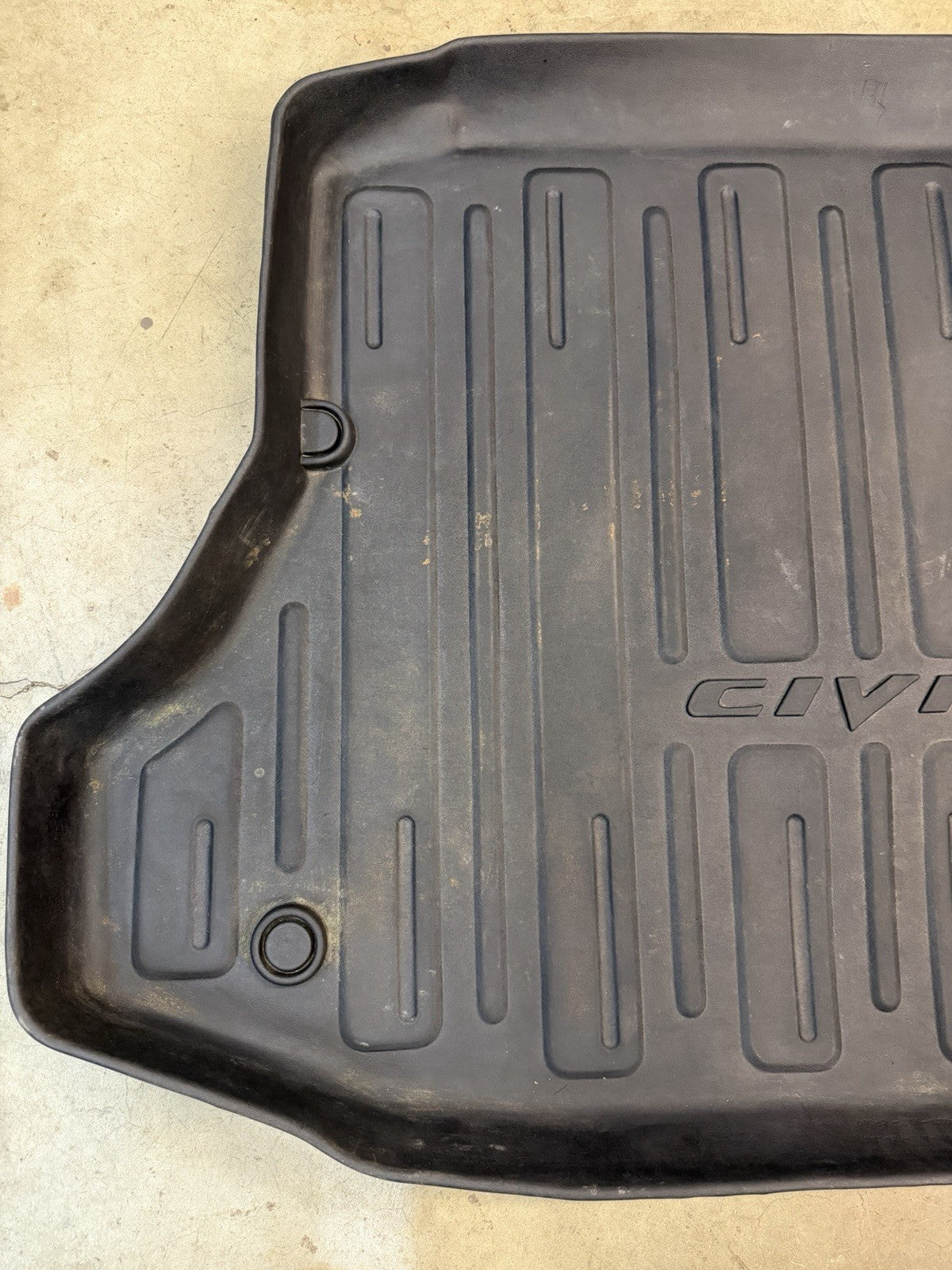 ✅ 2006-2011 Honda Civic All Weather Trunk Mat Cargo Liner Rubber Black OEM