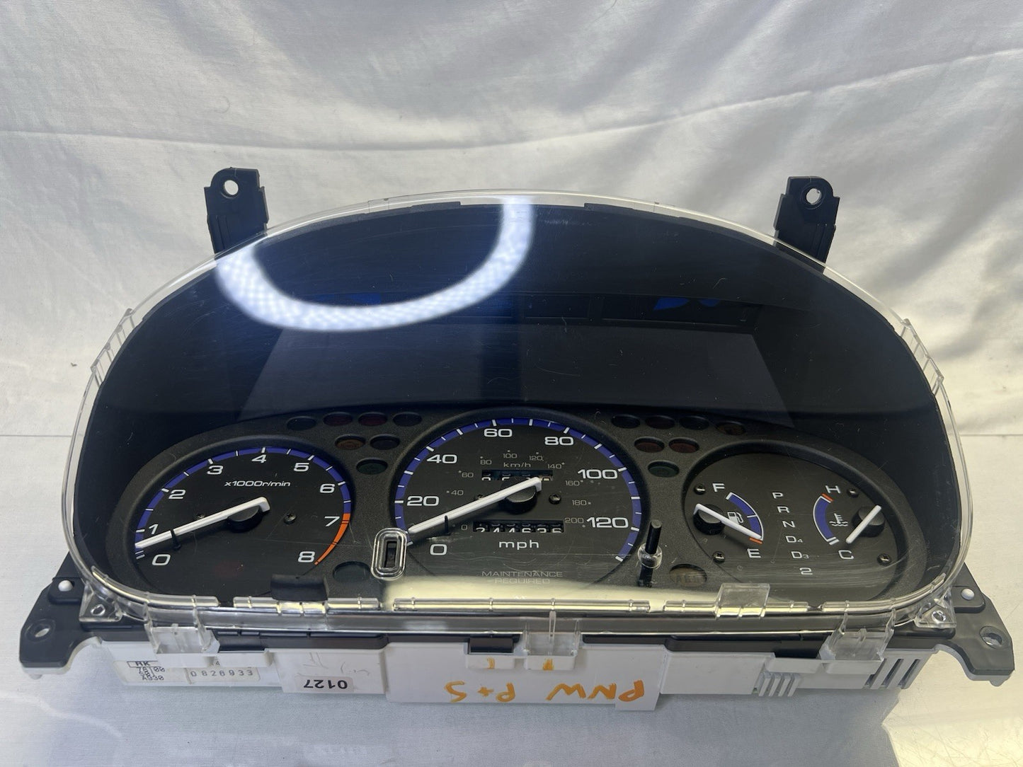 ✅ 96-00 Honda Civic LX DX Automatic Gauge Cluster 244K Speedo Speedometer OEM EK