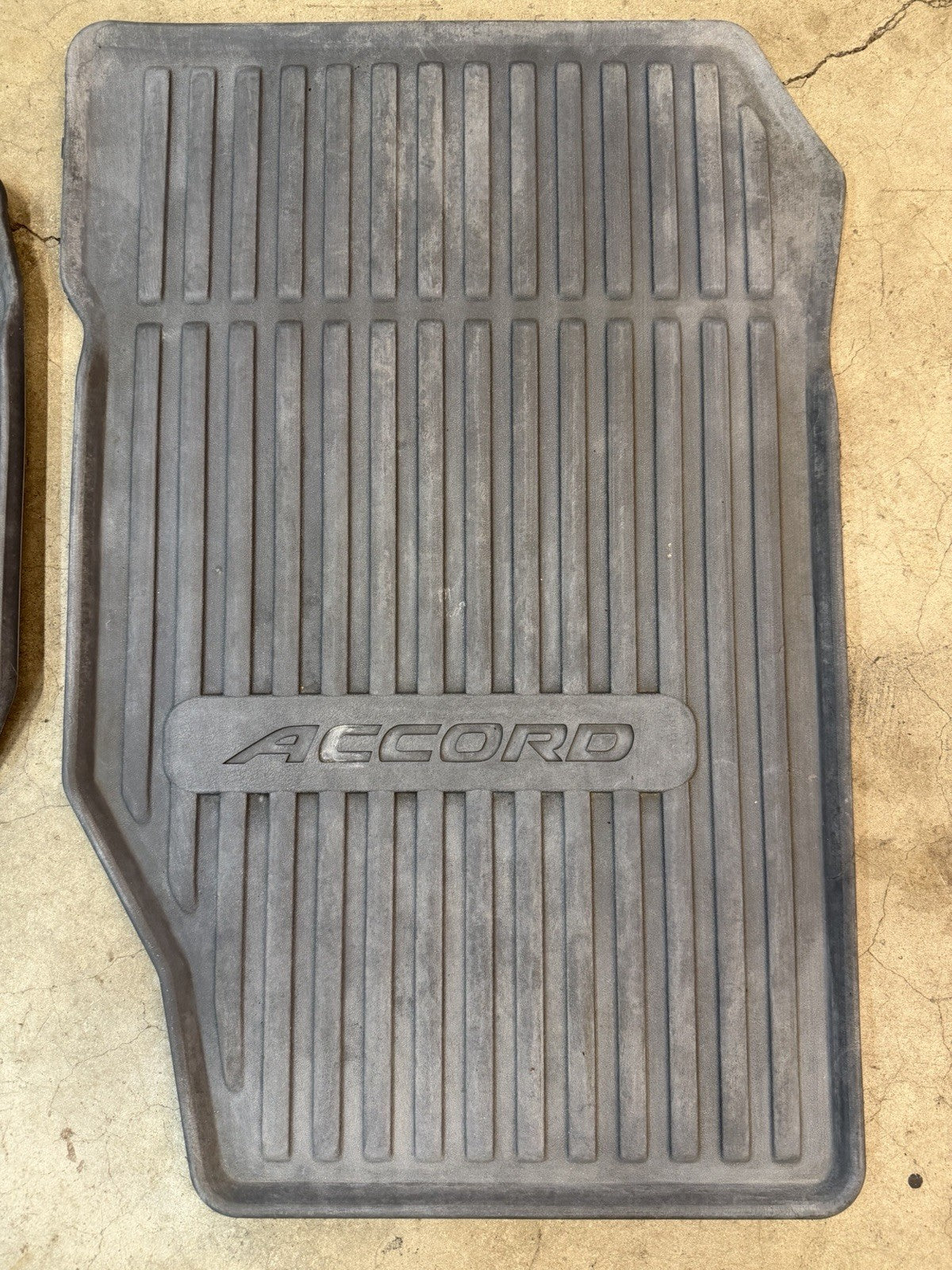 ✅ 1998-2002 Honda Accord Sedan OEM Rubber All Season Front Floor Mats 98-02