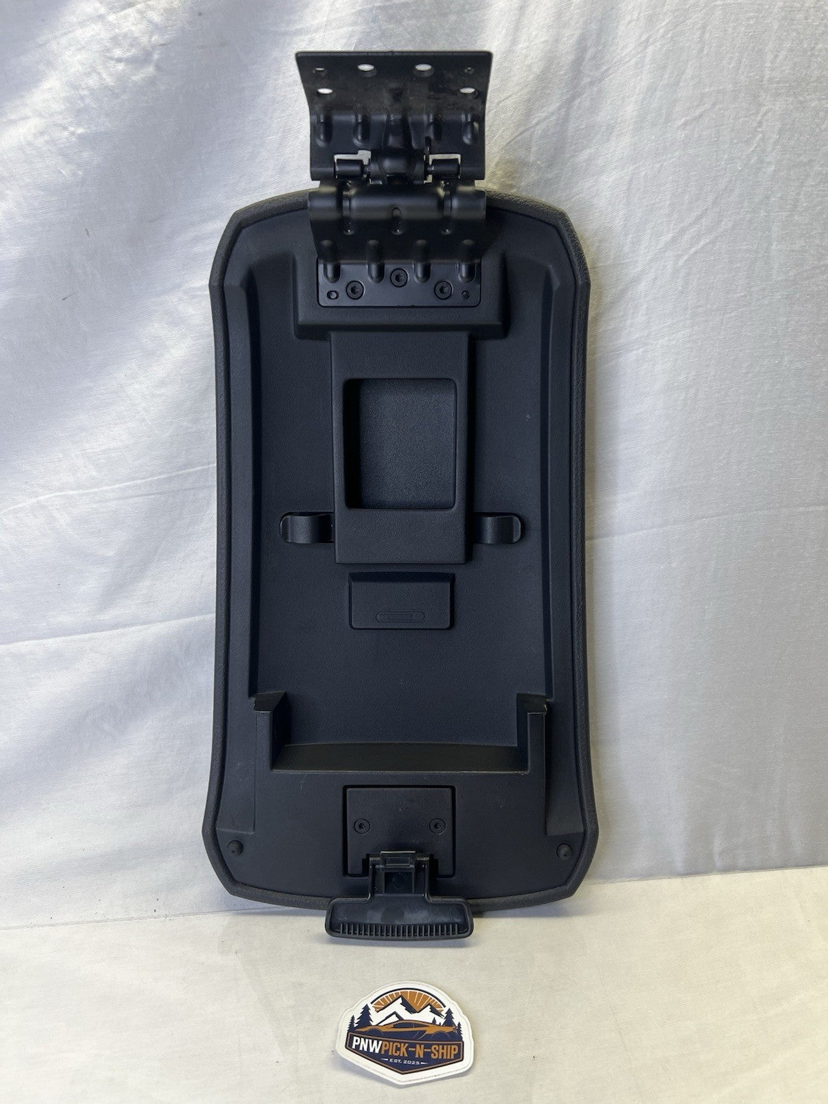 ✅ 2007-2010 Ford Edge Black Vinyl Center Console Armrest Lid OEM