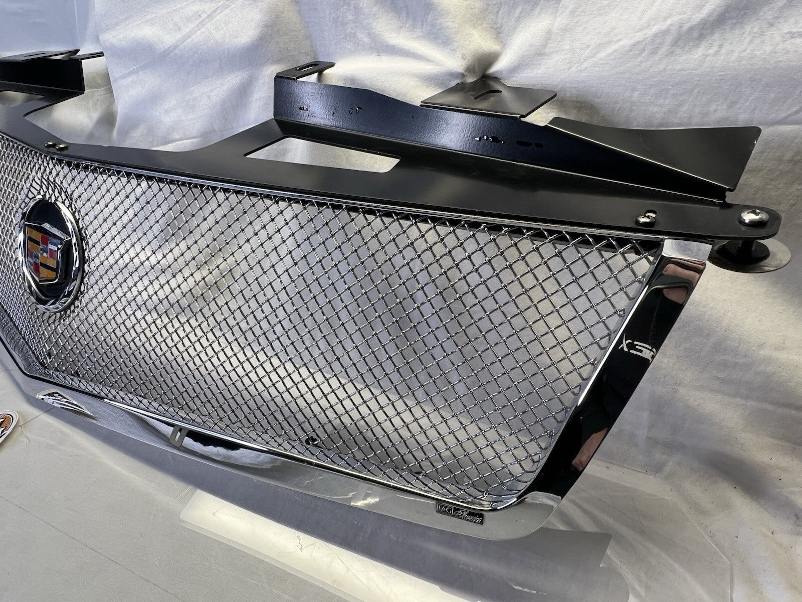 ✅ 2004-2009 CADILLAC SRX E&G CLASSICS CHROME MESH FRONT  GRILLE GRILL EMBLEM