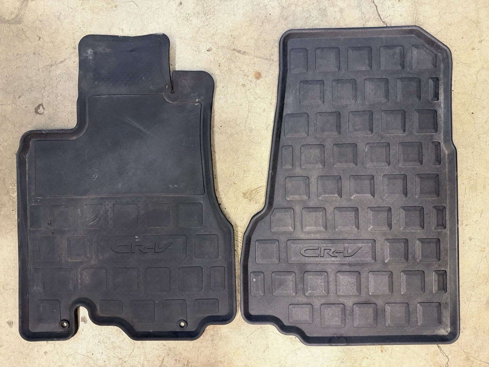 ✅ 02-06 Honda CR-V All Weather Rubber Floor Mats FRONT MATS ONLY RD4 RD5 OEM
