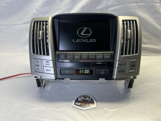 ✅ 2004 - 2009 Lexus RX350 RX OEM Radio Navigation Display Screen Climate Control