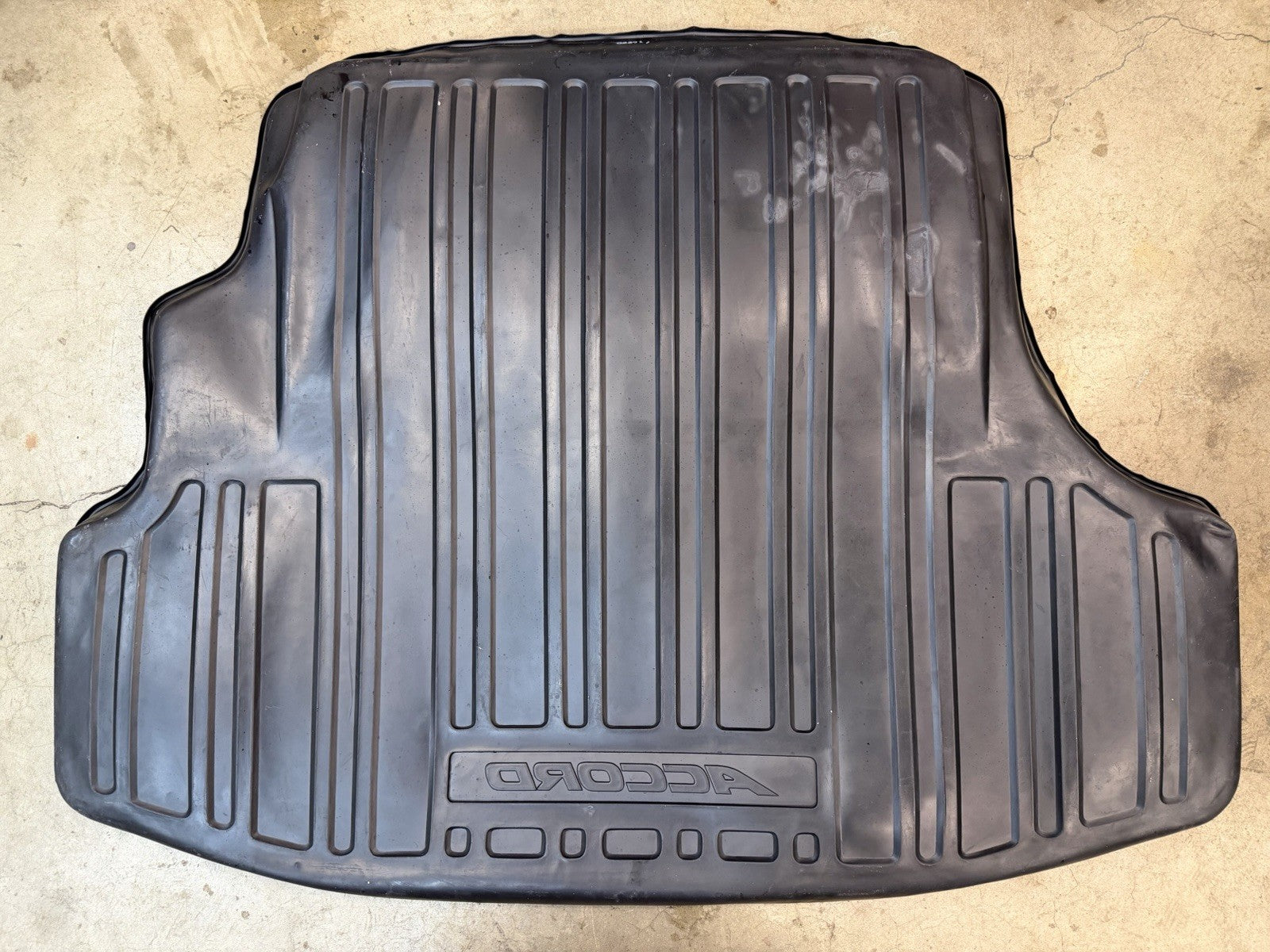 ✅ 03-07 Honda Accord Trunk Mat Liner Cargo Tray OEM All Weather Season Rubber