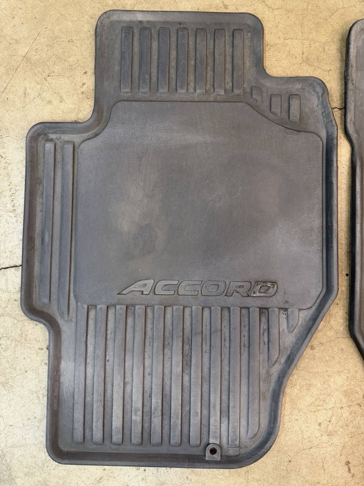 ✅ 1998-2002 Honda Accord Sedan OEM Rubber All Season Front Floor Mats 98-02