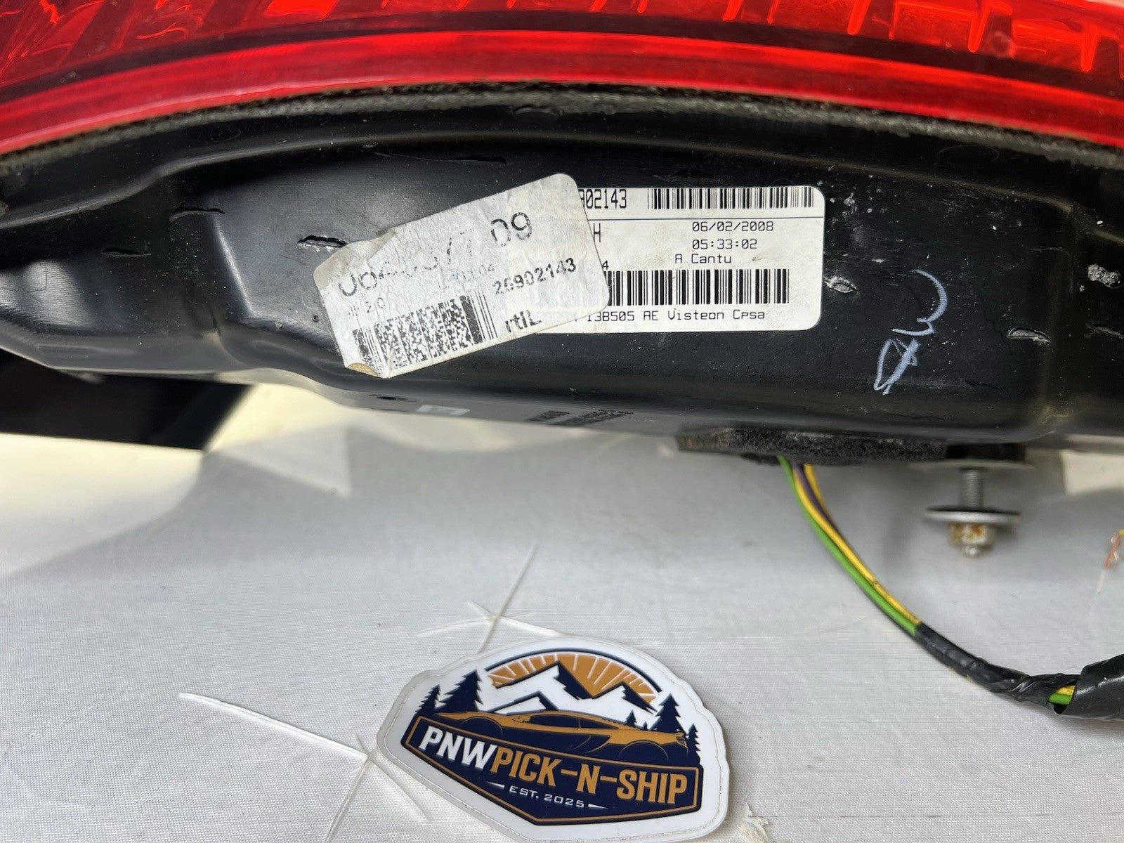 ✅ 08-14 Cadillac CTS Sedan Left Driver Side Taillight LED Tail Light TESTED OEM