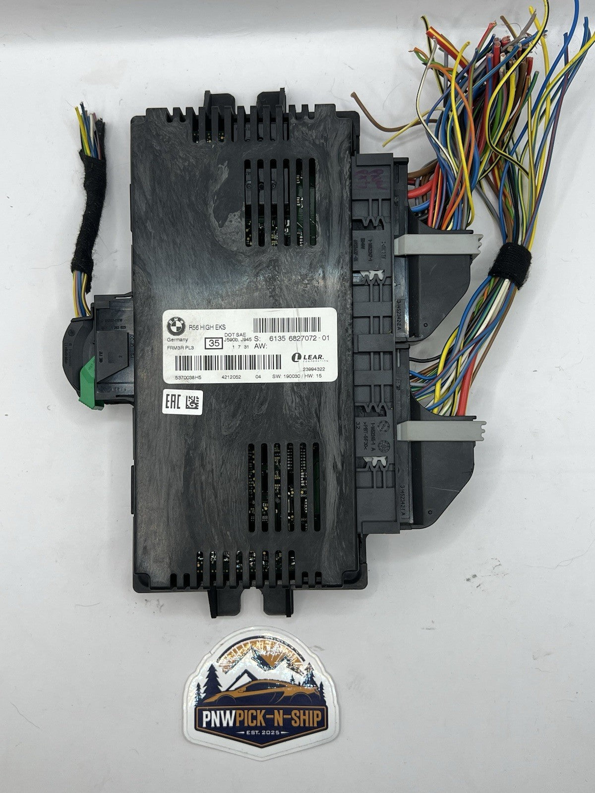 ✅ 08-15 MINI COOPER R55 R56 FOOTWELL BODY CONTROL MODULE BCM 6135 6827072 OEM